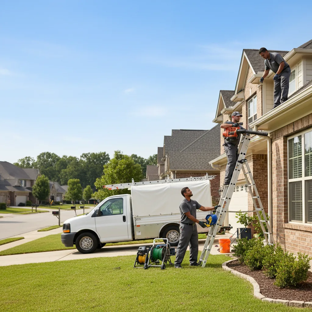 Home Gutter Service in Rosenberg, TX near me